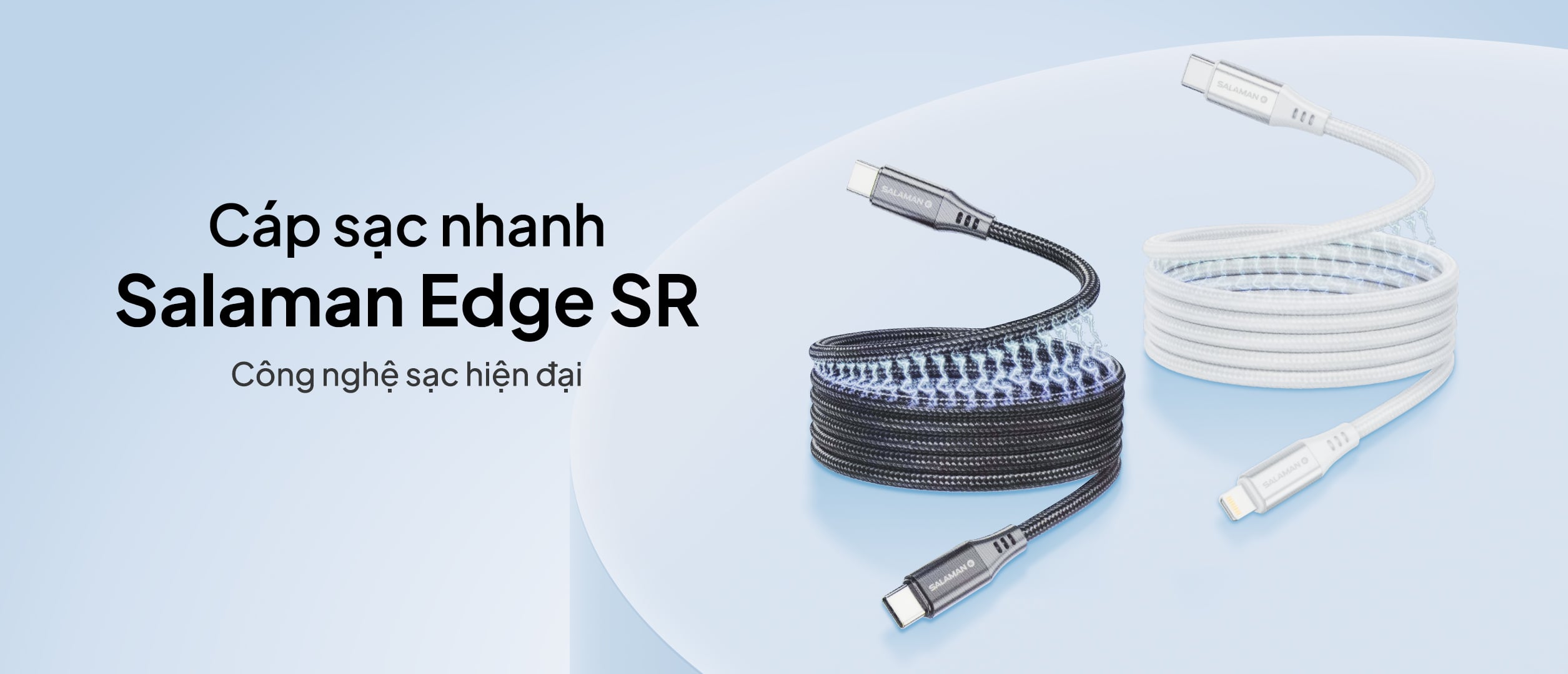 Cáp Sạc Nhanh Salaman Edge SR 27W/60W