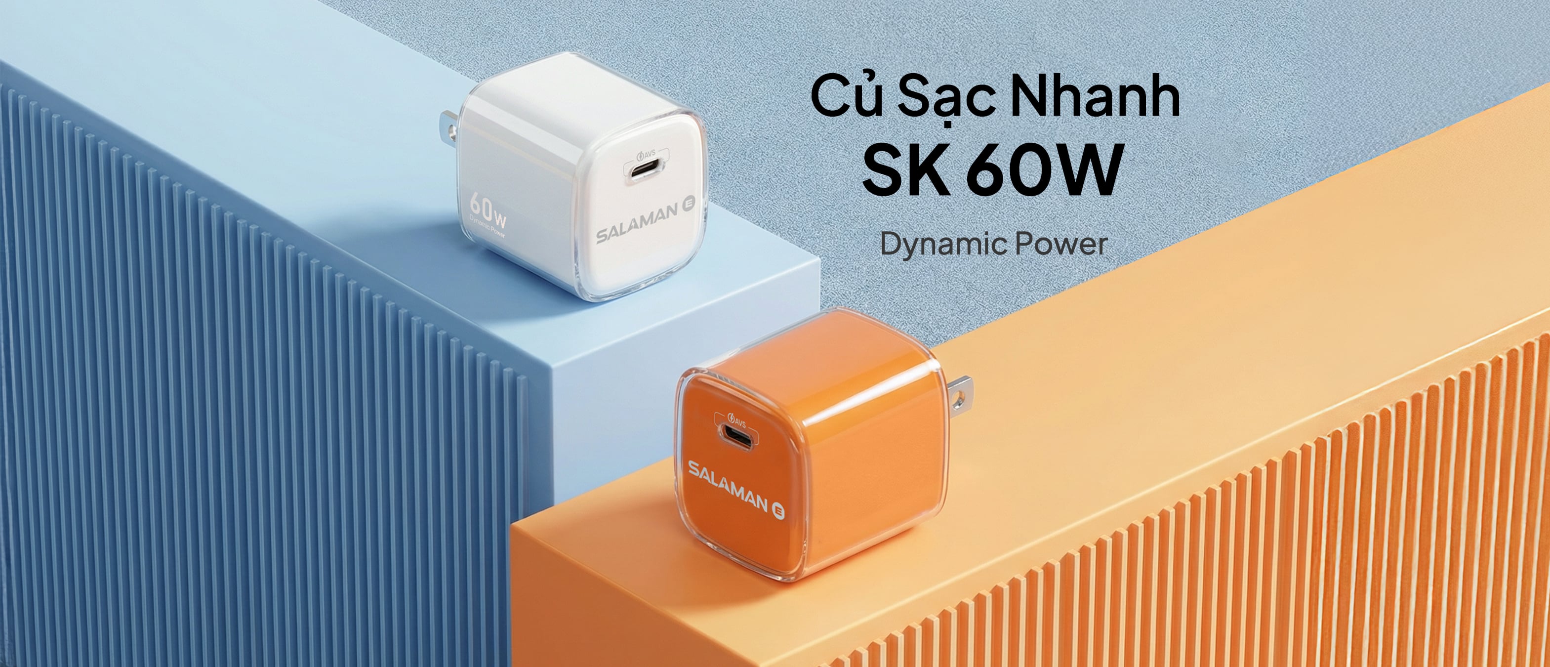 Củ Sạc Nhanh Salaman Edge SK 60W