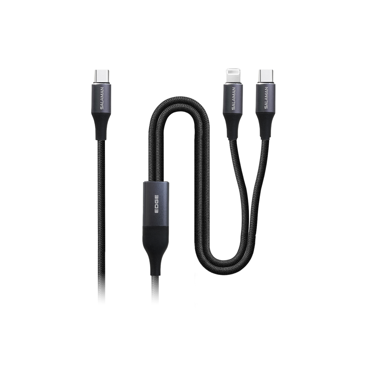 Cáp Sạc Nhanh Salaman Edge SP 2IN1 60W